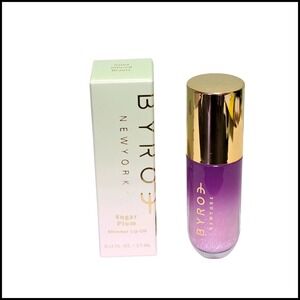 BYROE NEW YORK Sugar Plum Shimmer Lip Oil 0.12 FL OZ 3.7 ML Vegan Cruelty Free